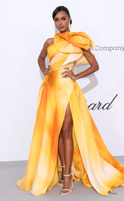 Jasmine Tookes, amfAR, 2019 Cannes Film Festival, Red Carpet Fashions